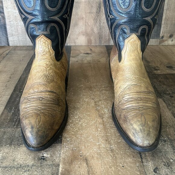 Nocona Vintage Bullhide Western Cowboy Boots Mens 12 B - Picture 12 of 12